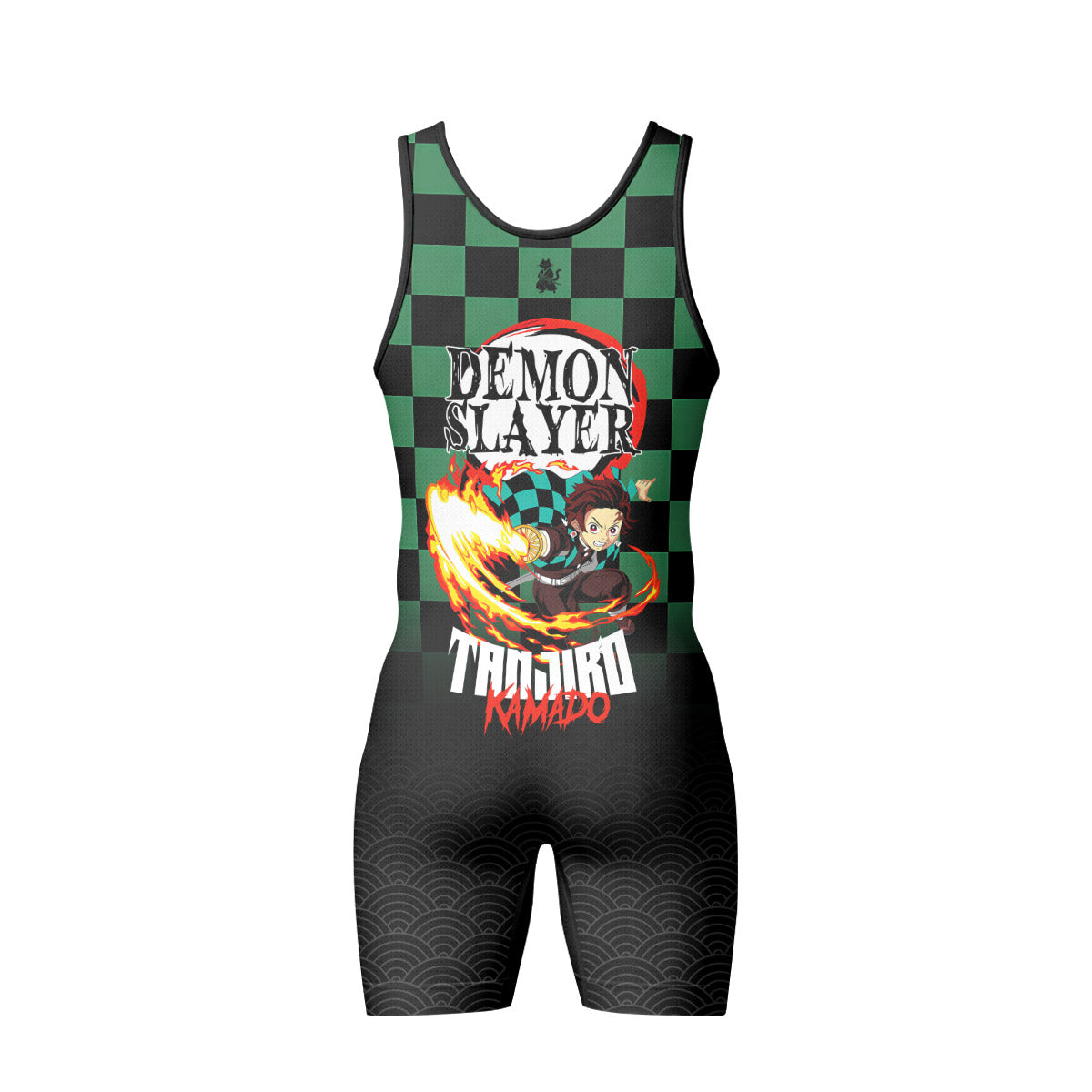  Demon Slayer Tanjiro Kamado Wrestling Singlet