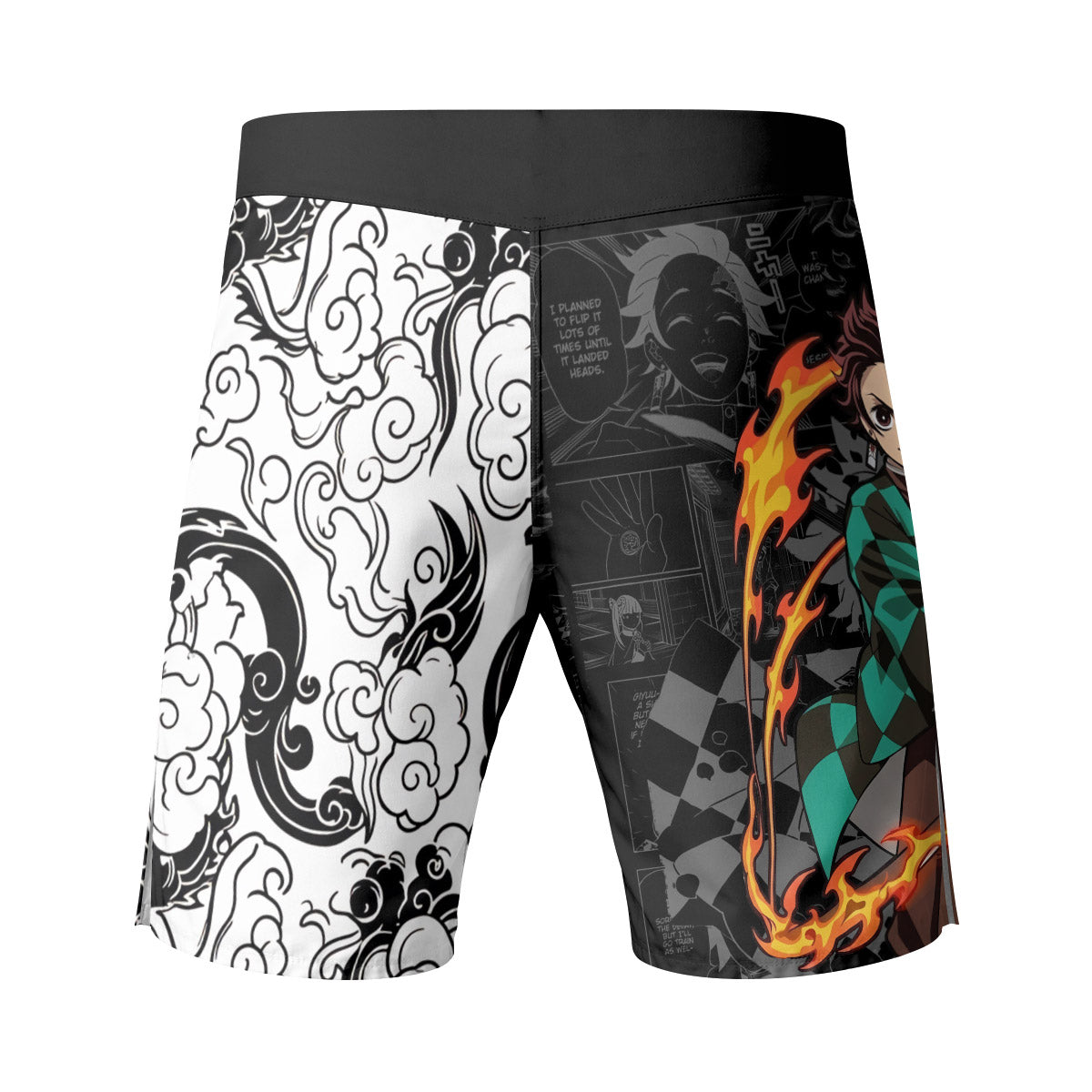  Demon Slayer Tanjiro Fight Shorts