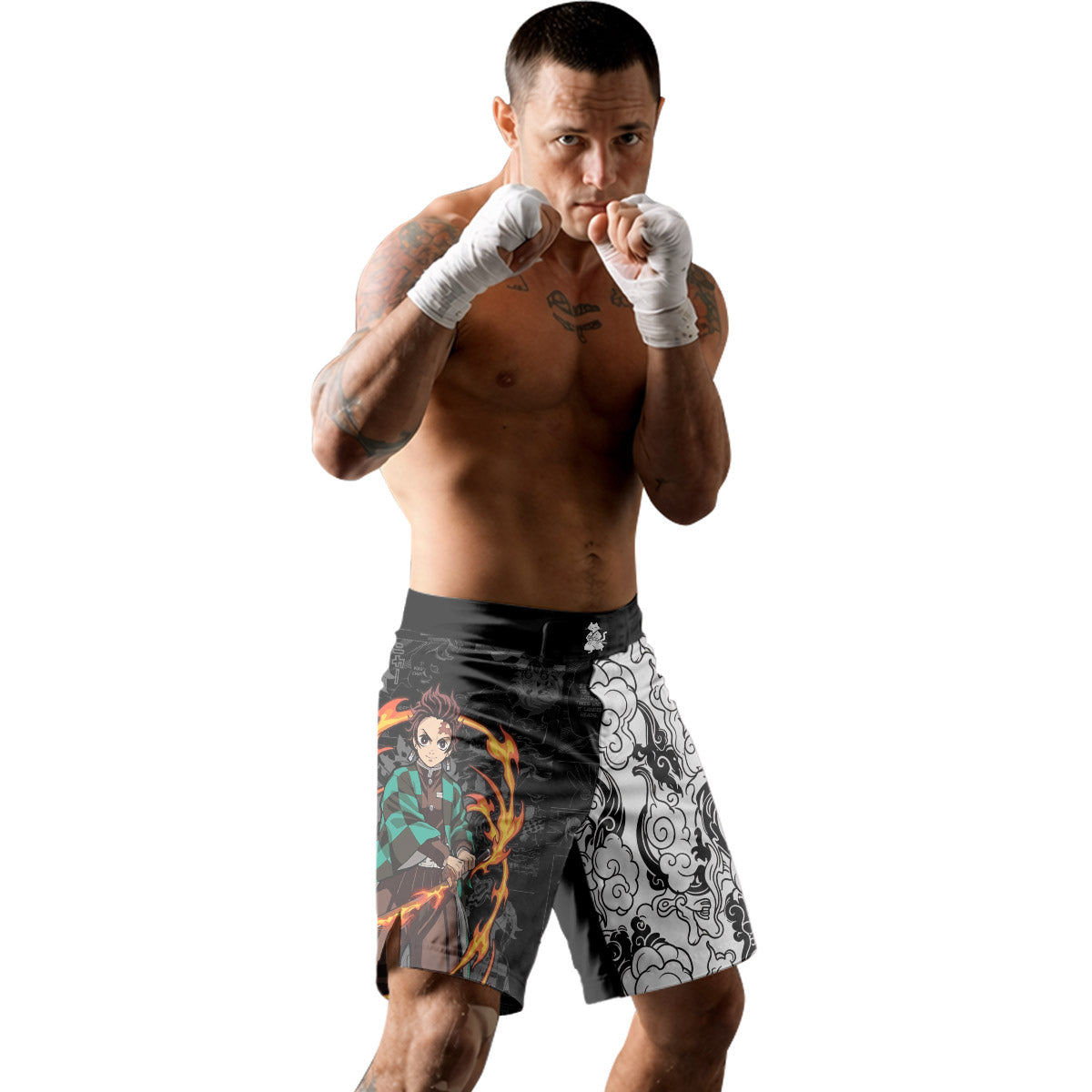  Demon Slayer Tanjiro Fight Shorts