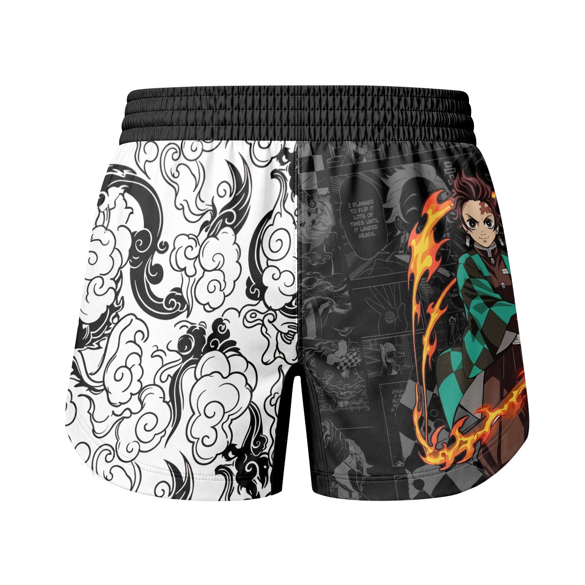  Demon Slayer Tanjiro Grappling Shorts