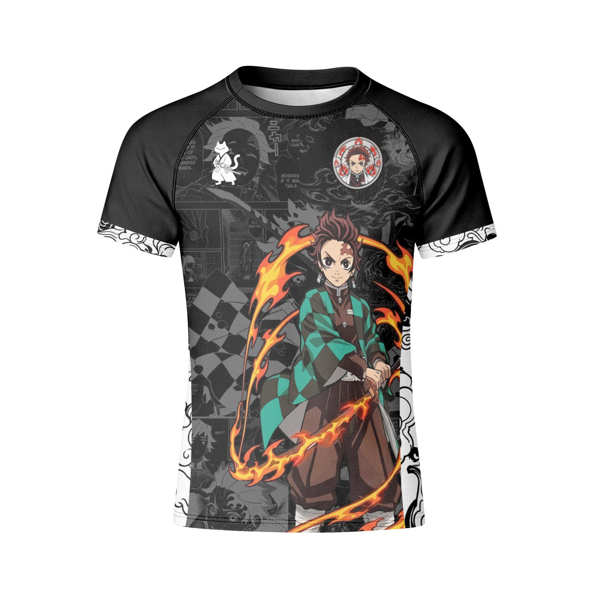  Demon Slayer Tanjiro Kid Rash Guard