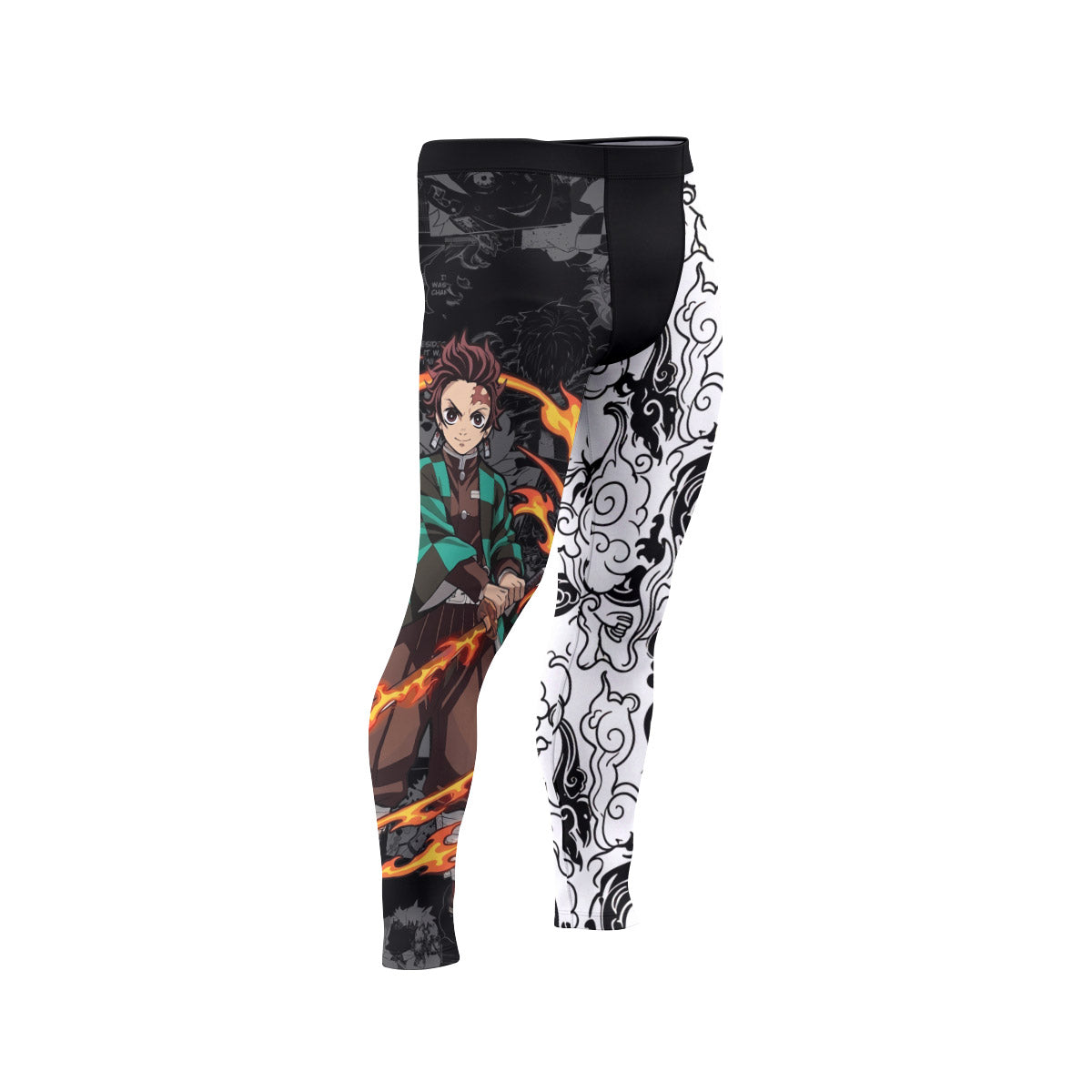  Demon Slayer Tanjiro Men's Compression Leggings