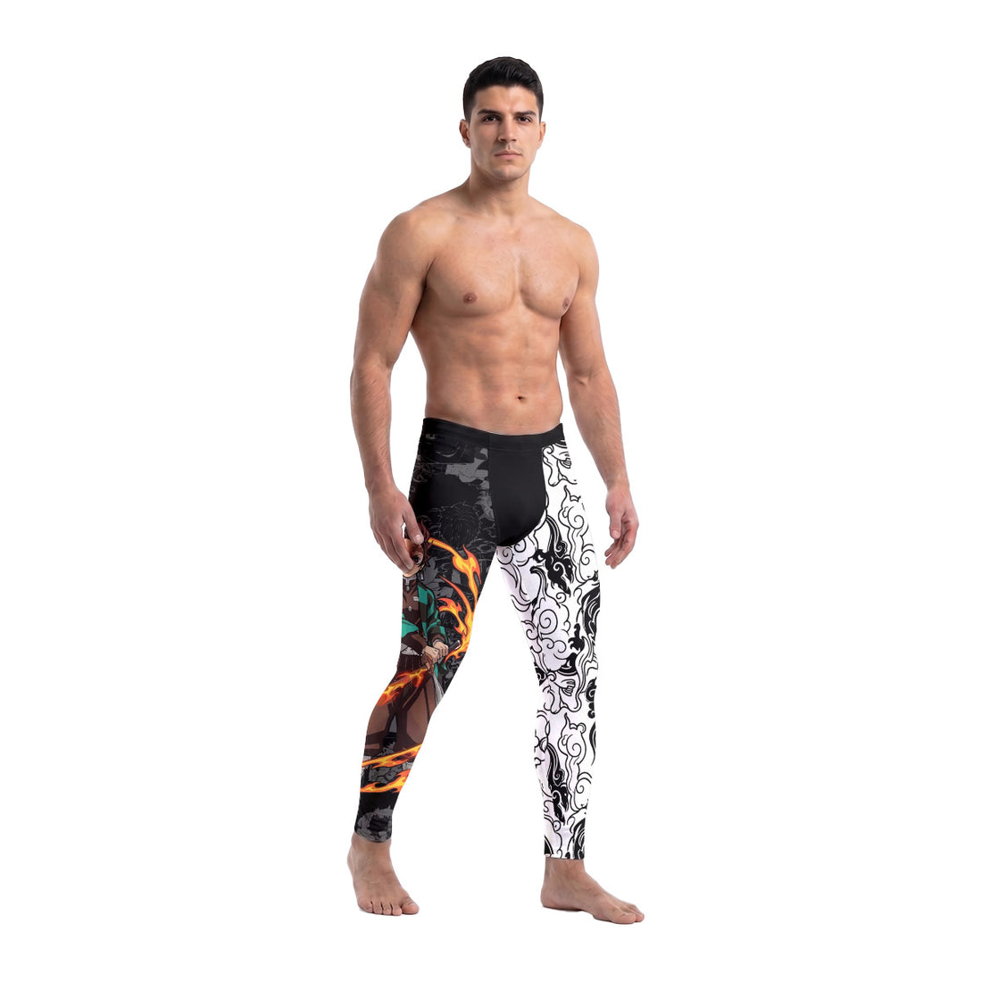  Demon Slayer Tanjiro Men's Compression Leggings