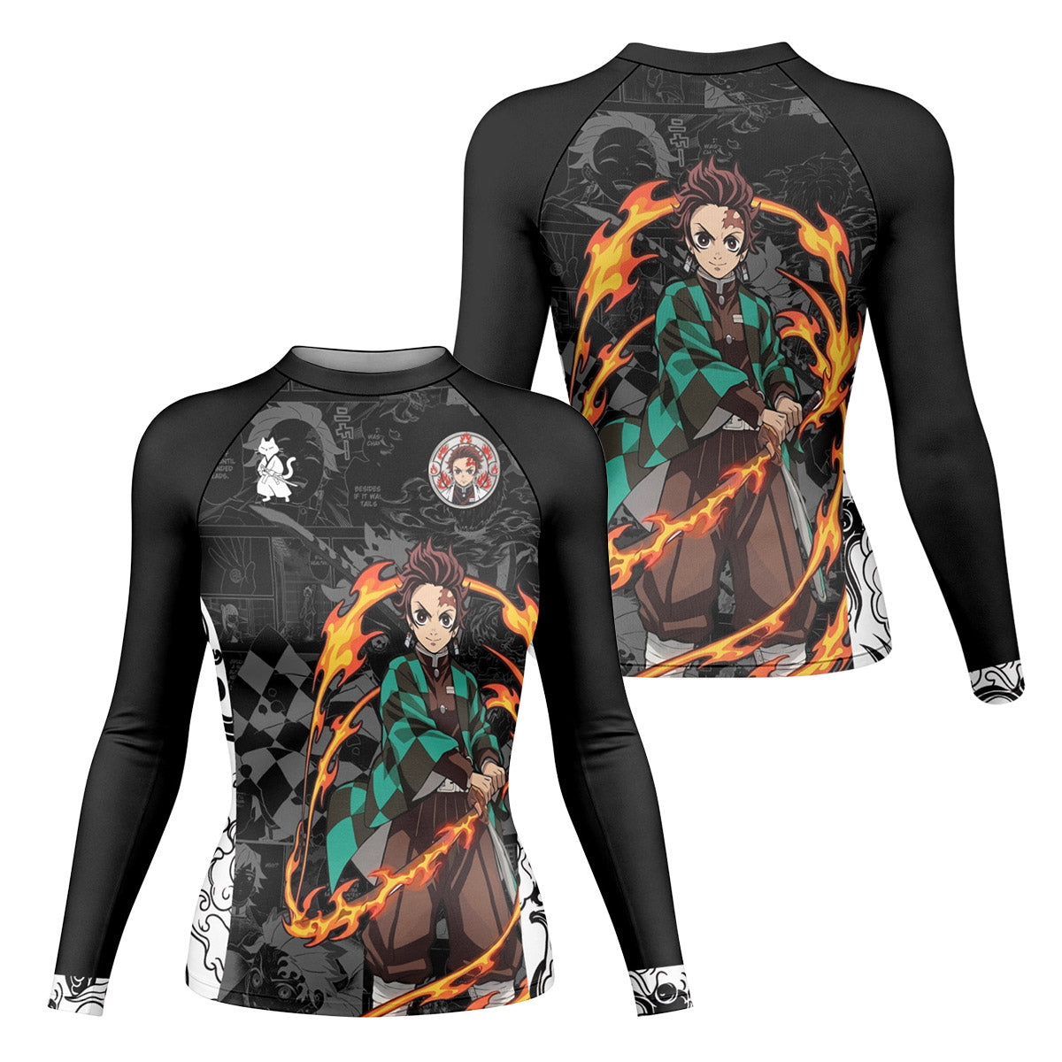  Demon Slayer Tanjiro Rash Guard