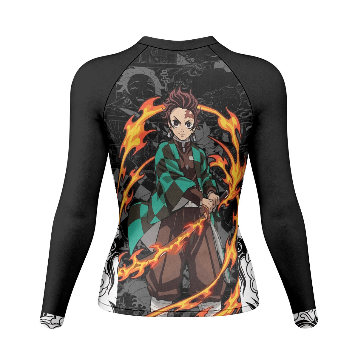  Demon Slayer Tanjiro Rash Guard