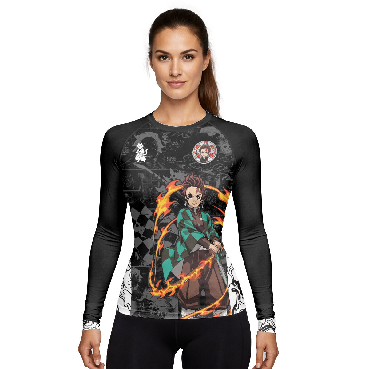 Demon Slayer Tanjiro Rash Guard