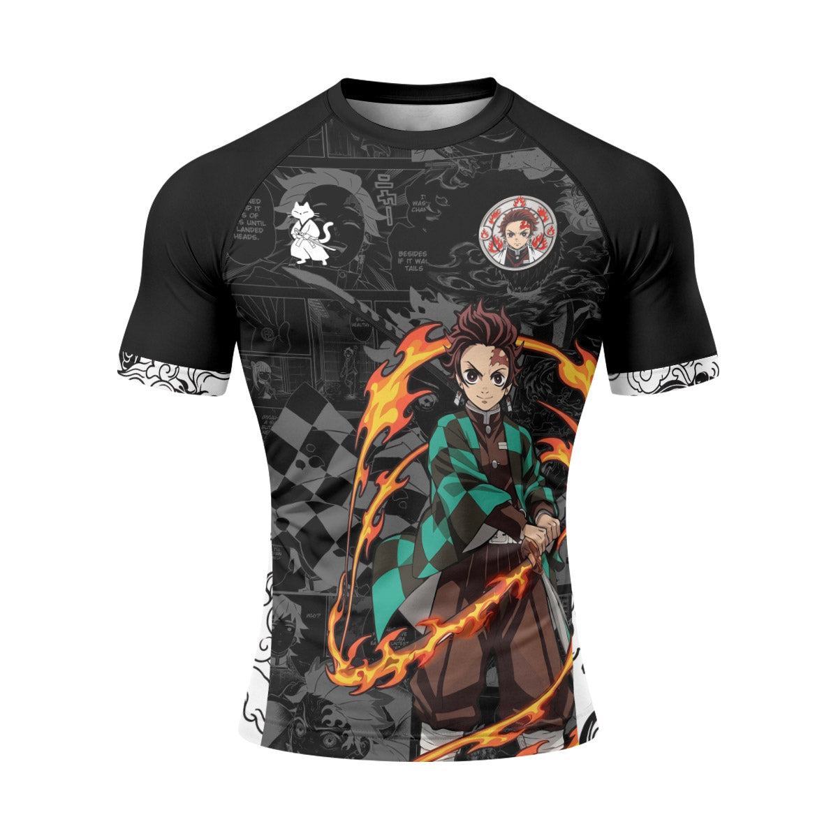  Demon Slayer Tanjiro Rash Guard