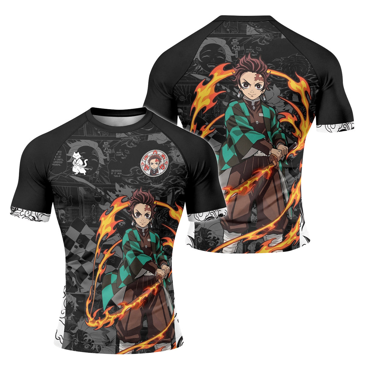  Demon Slayer Tanjiro Rash Guard