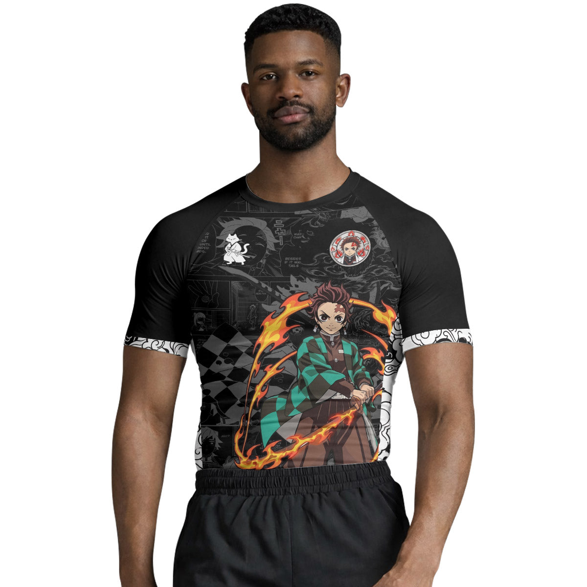  Demon Slayer Tanjiro Rash Guard
