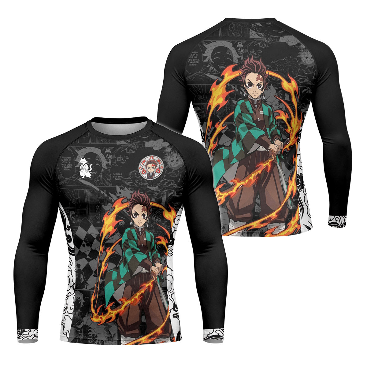  Demon Slayer Tanjiro Rash Guard