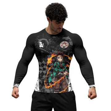  Demon Slayer Tanjiro Rash Guard