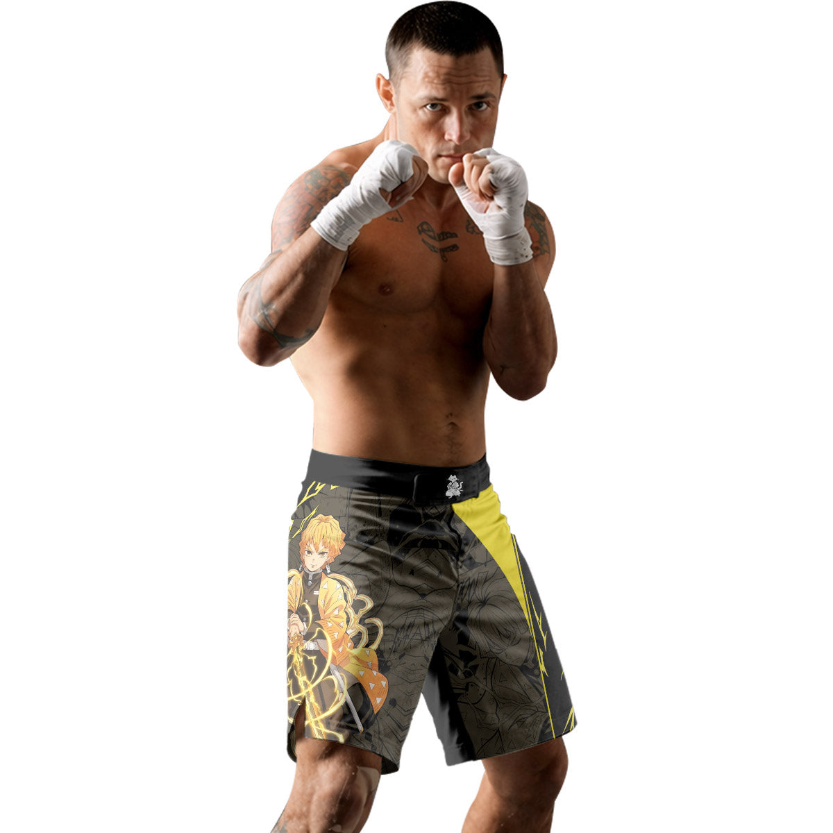  Demon Slayer Zenitsu Fight Shorts