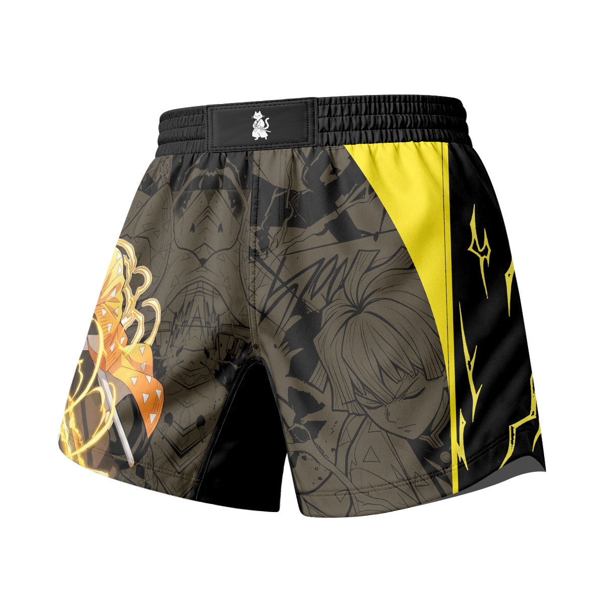  Demon Slayer Zenitsu Grappling Shorts
