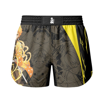  Demon Slayer Zenitsu Grappling Shorts