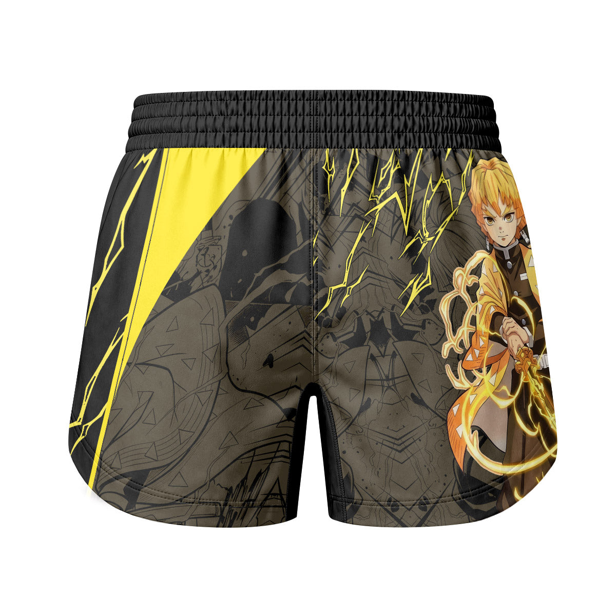  Demon Slayer Zenitsu Grappling Shorts
