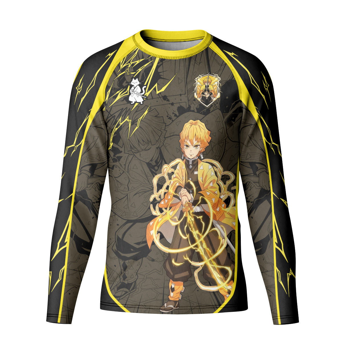  Demon Slayer Zenitsu Kid Rash Guard