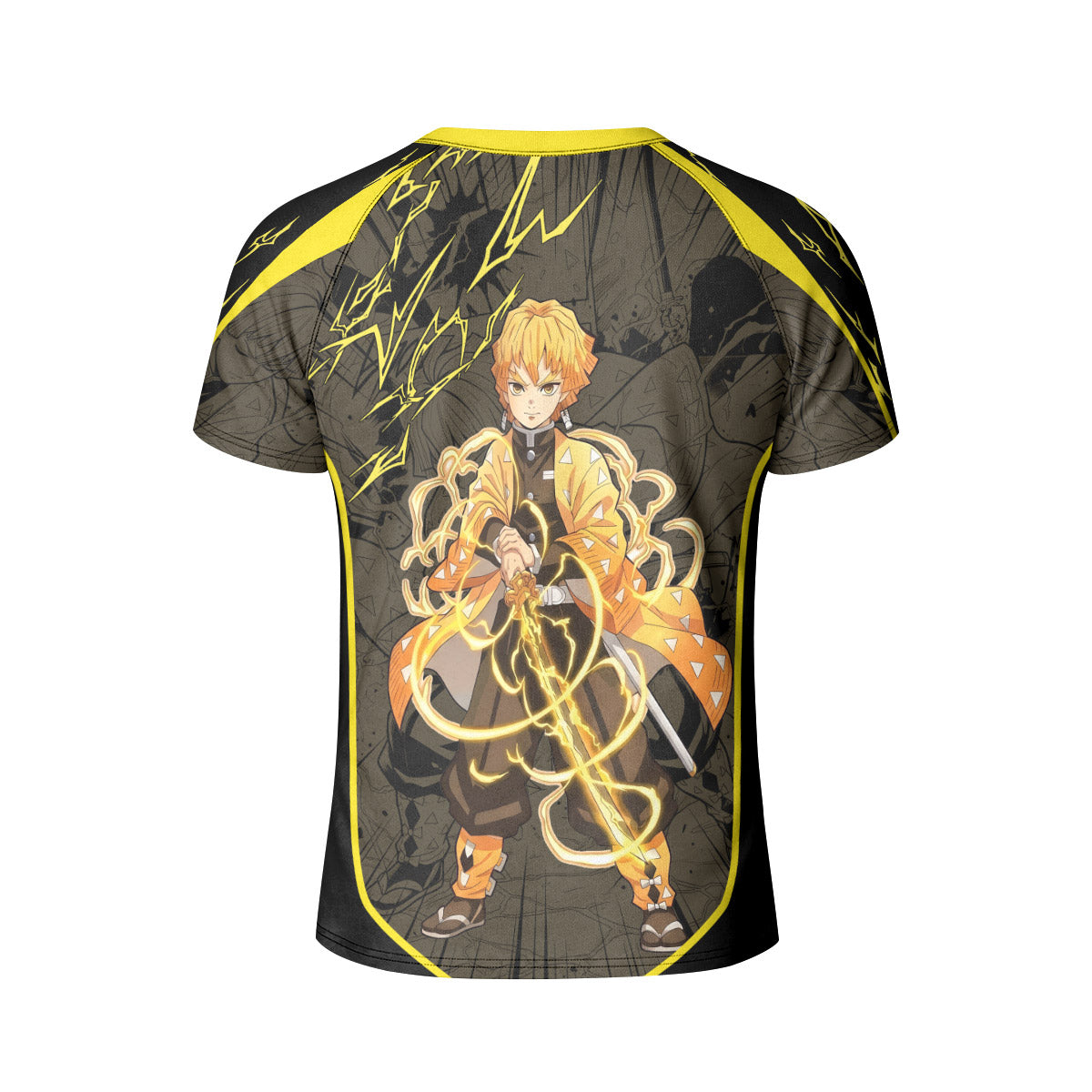  Demon Slayer Zenitsu Kid Rash Guard