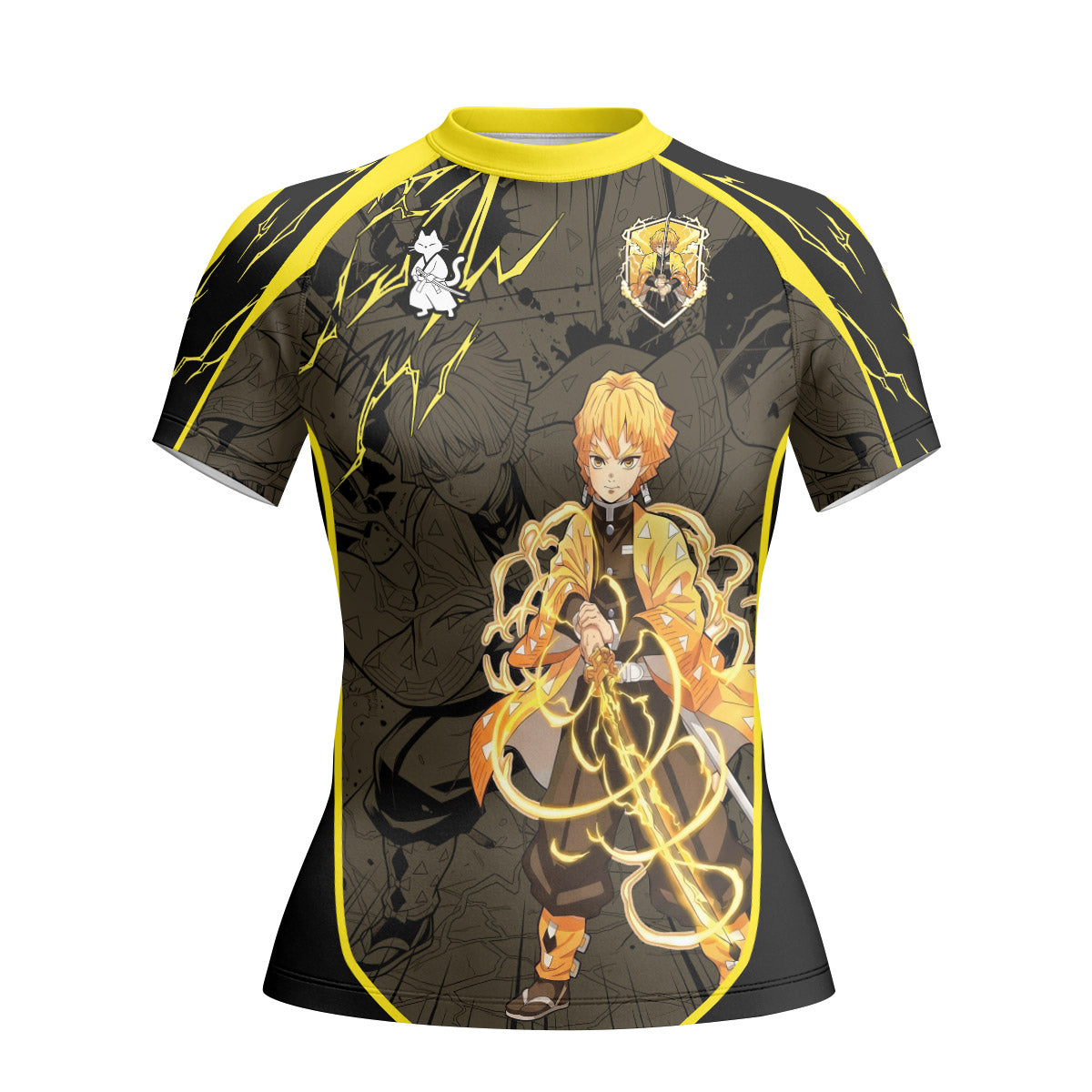  Demon Slayer Zenitsu Rash Guard