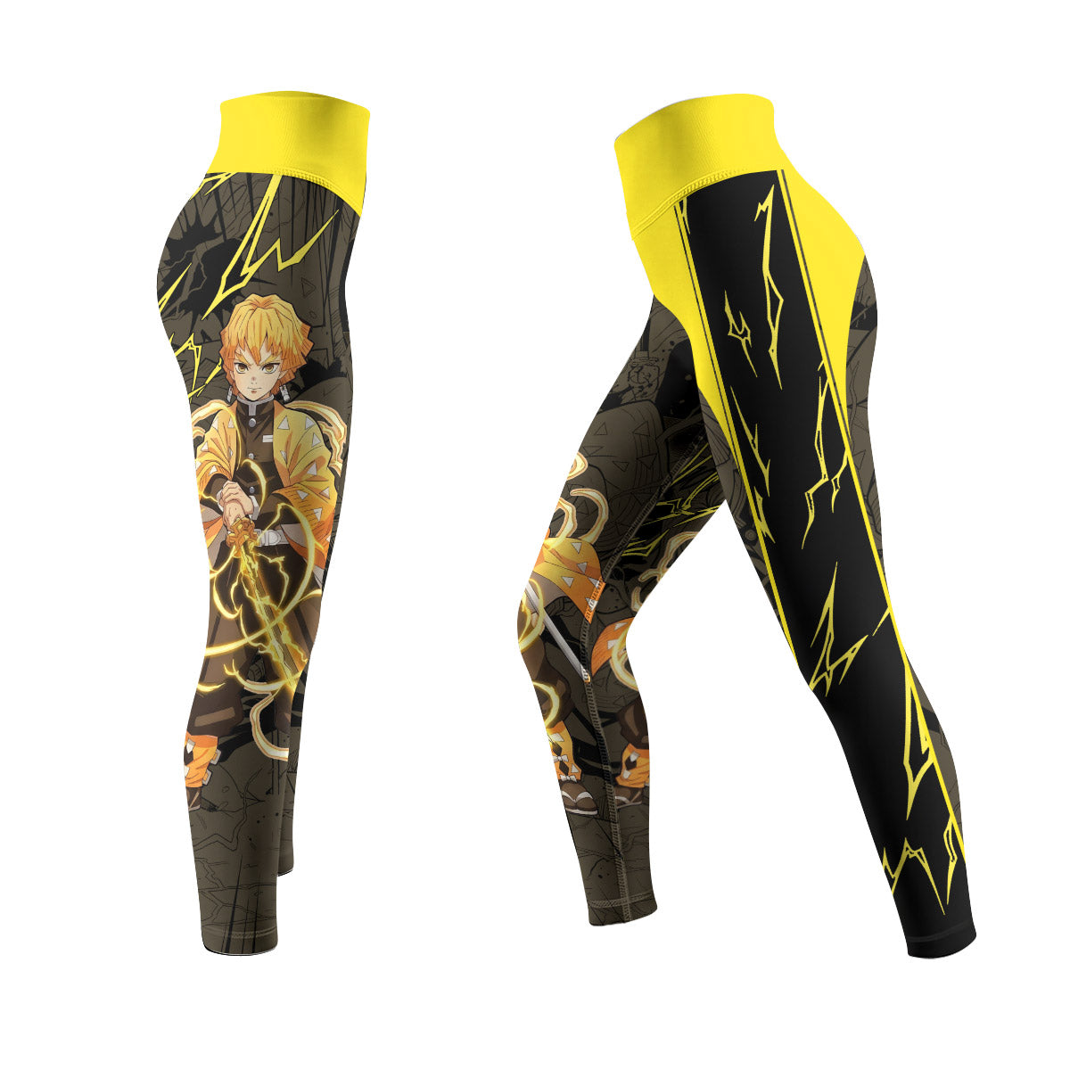  Demon Slayer Zenitsu Women's Leggings