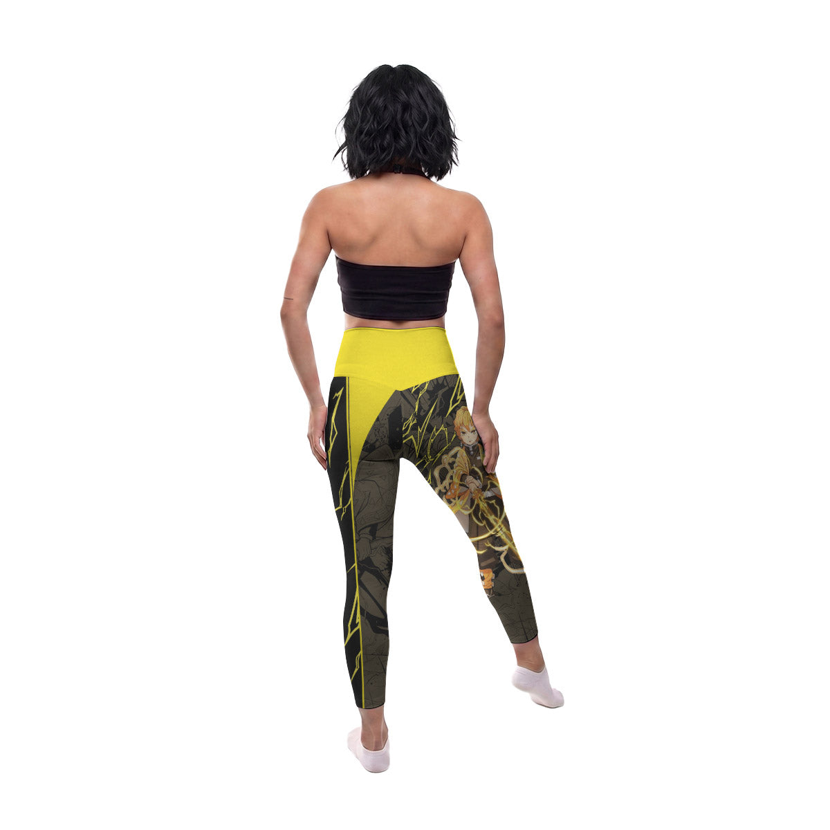  Demon Slayer Zenitsu Women's Leggings