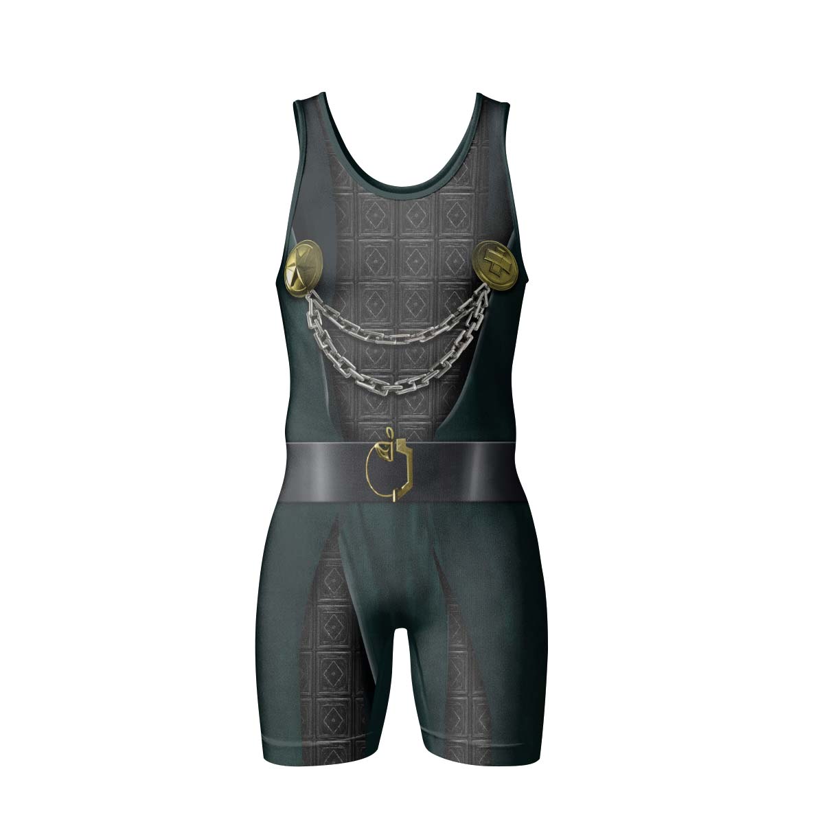 Dr Doom Wrestling Singlet