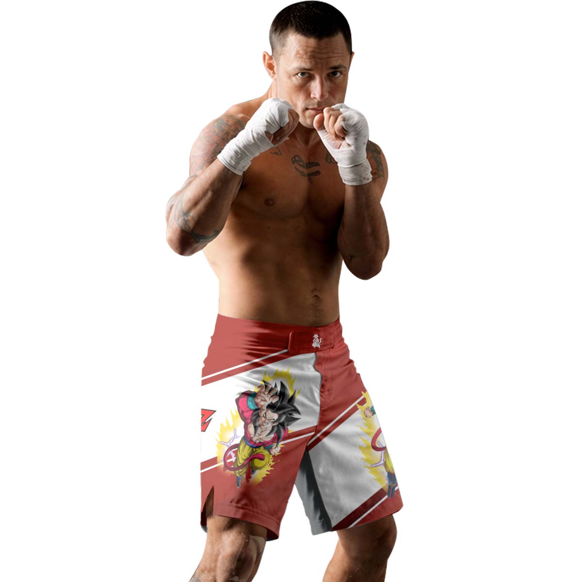  Dragon Ball Goku Super Saiyan 4 Fight Shorts
