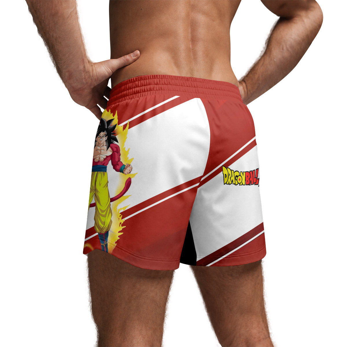  Dragon Ball Goku Super Saiyan 4 Grappling Shorts