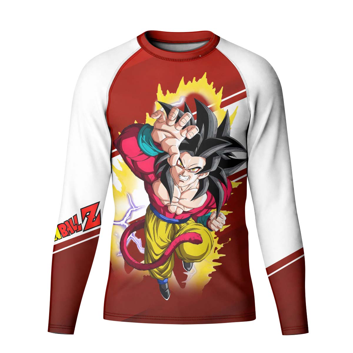 Dragon Ball Goku Super Saiyan 4 Kid Rash Guard