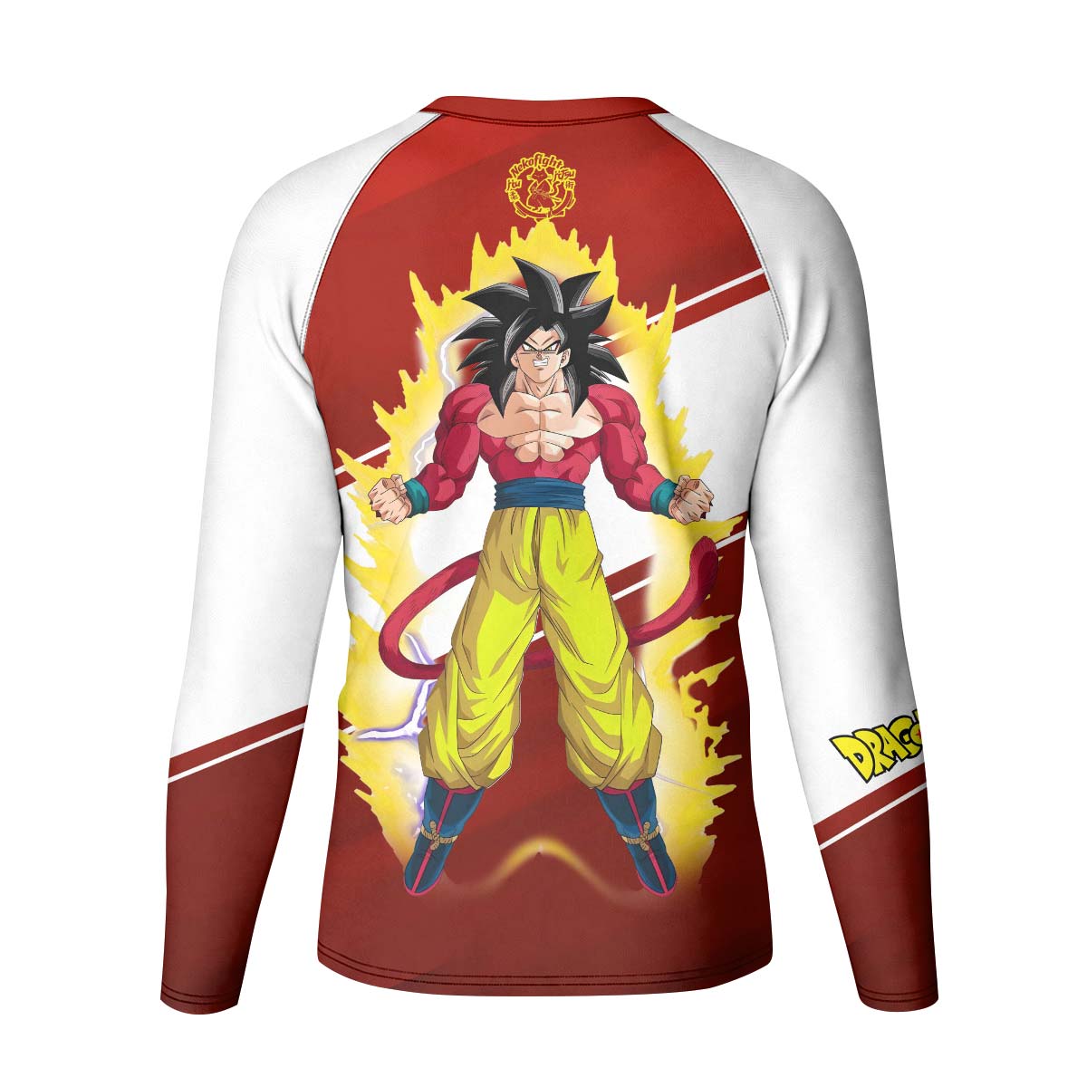 Dragon Ball Goku Super Saiyan 4 Kid Rash Guard