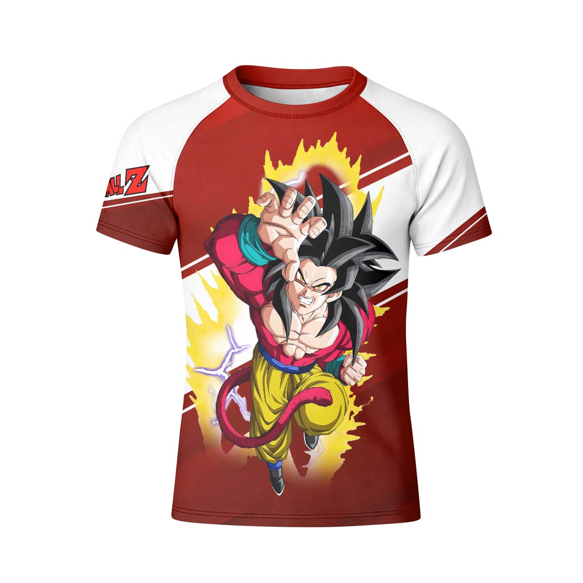  Dragon Ball Goku Super Saiyan 4 Kid Rash Guard