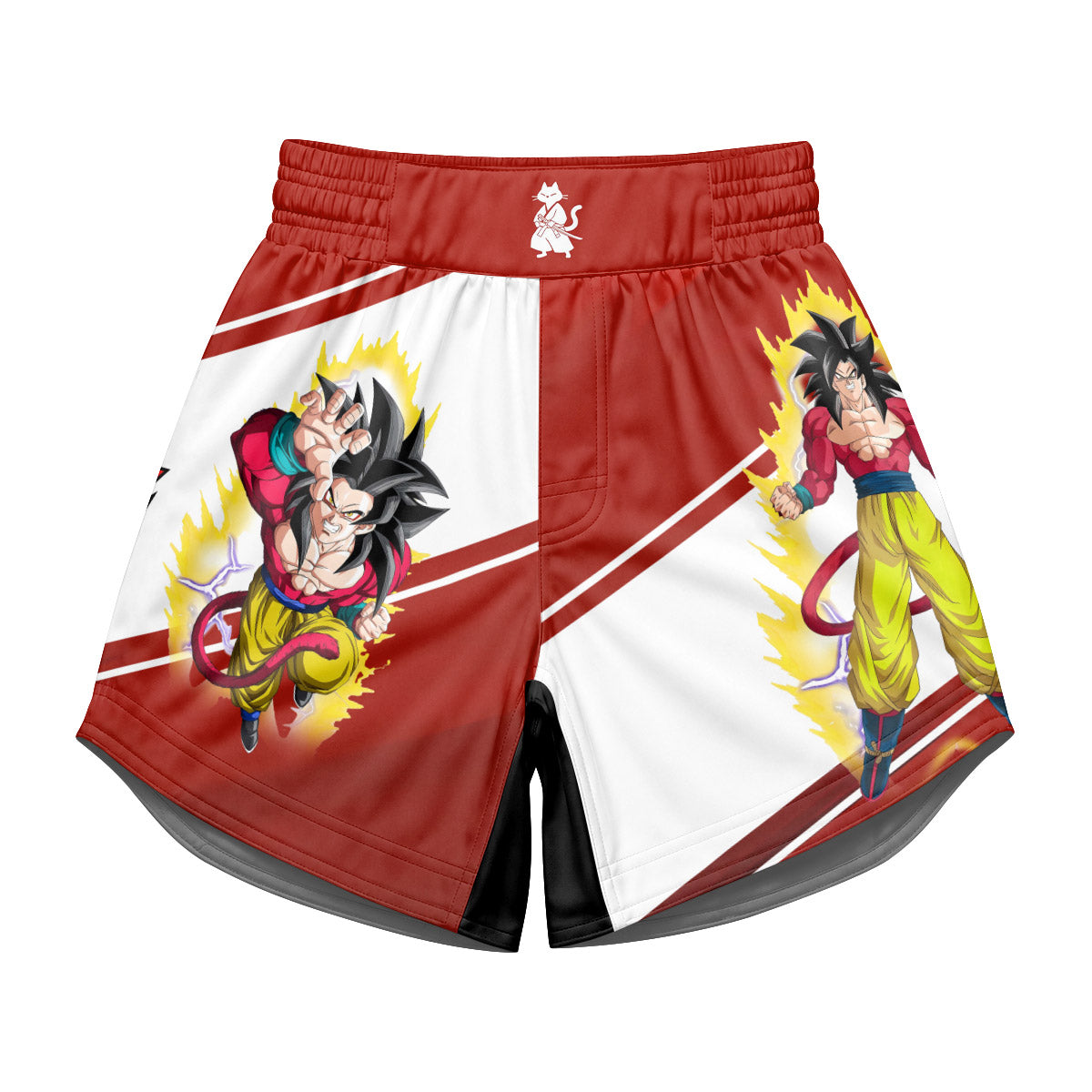 Dragon Ball Goku Super Saiyan 4 Kids Grappling Shorts
