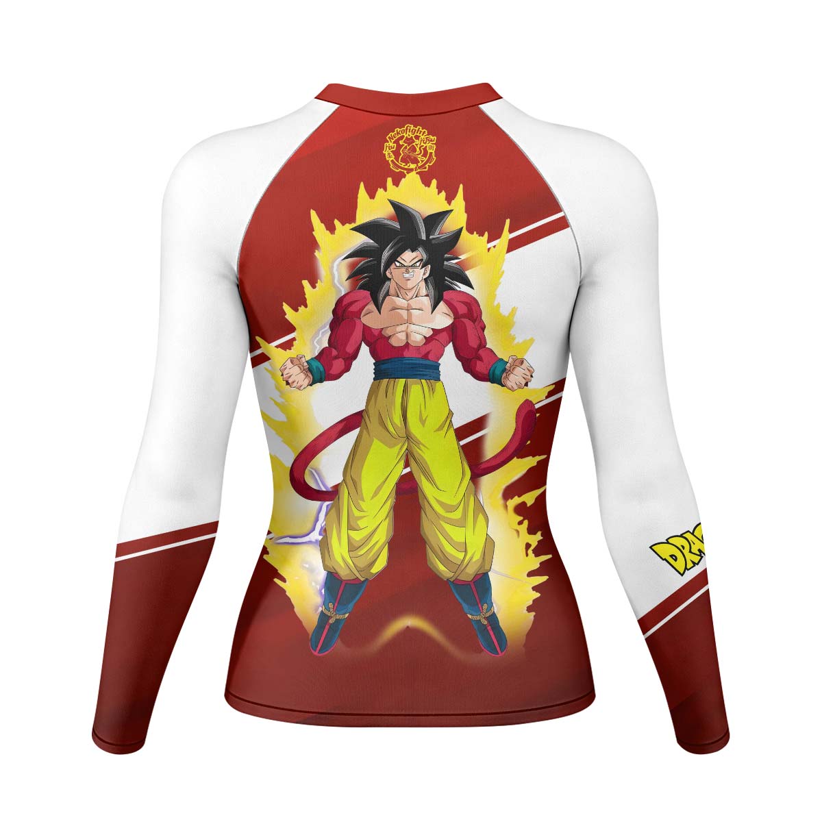  Dragon Ball Goku Super Saiyan 4 Rash Guard