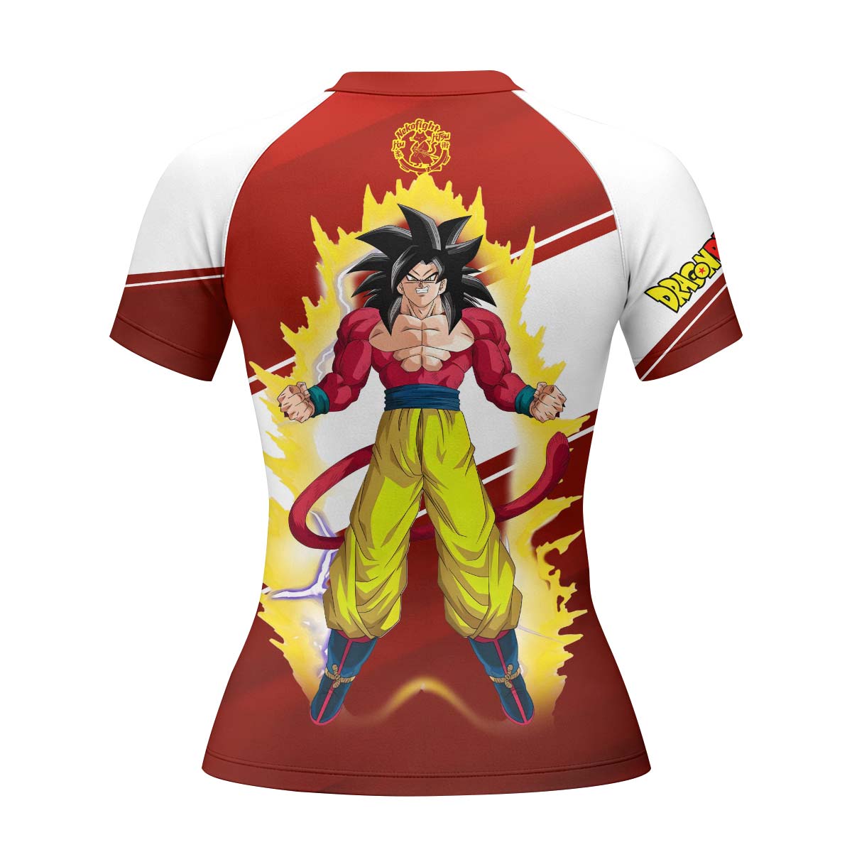  Dragon Ball Goku Super Saiyan 4 Rash Guard