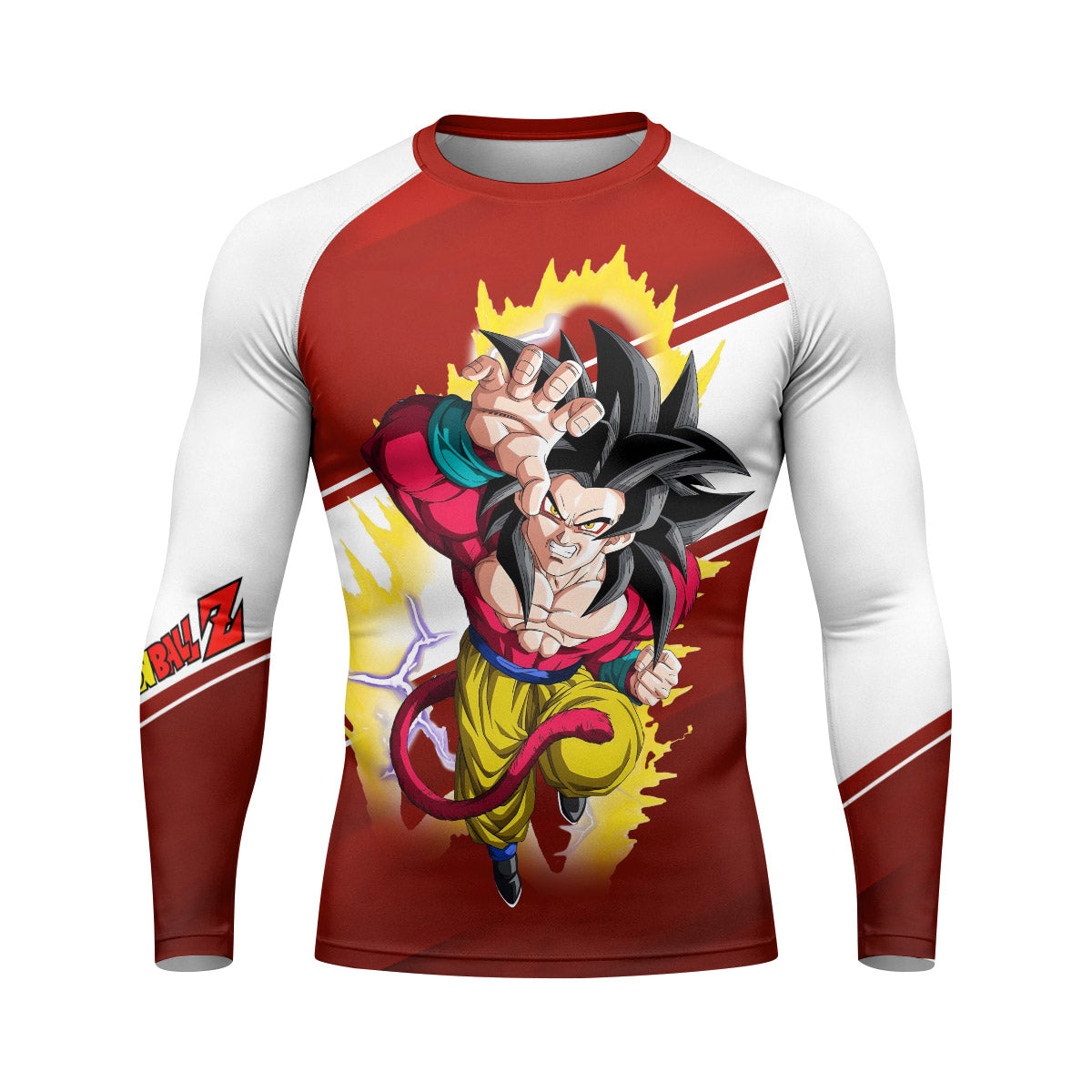  Dragon Ball Goku Super Saiyan 4 Rash Guard
