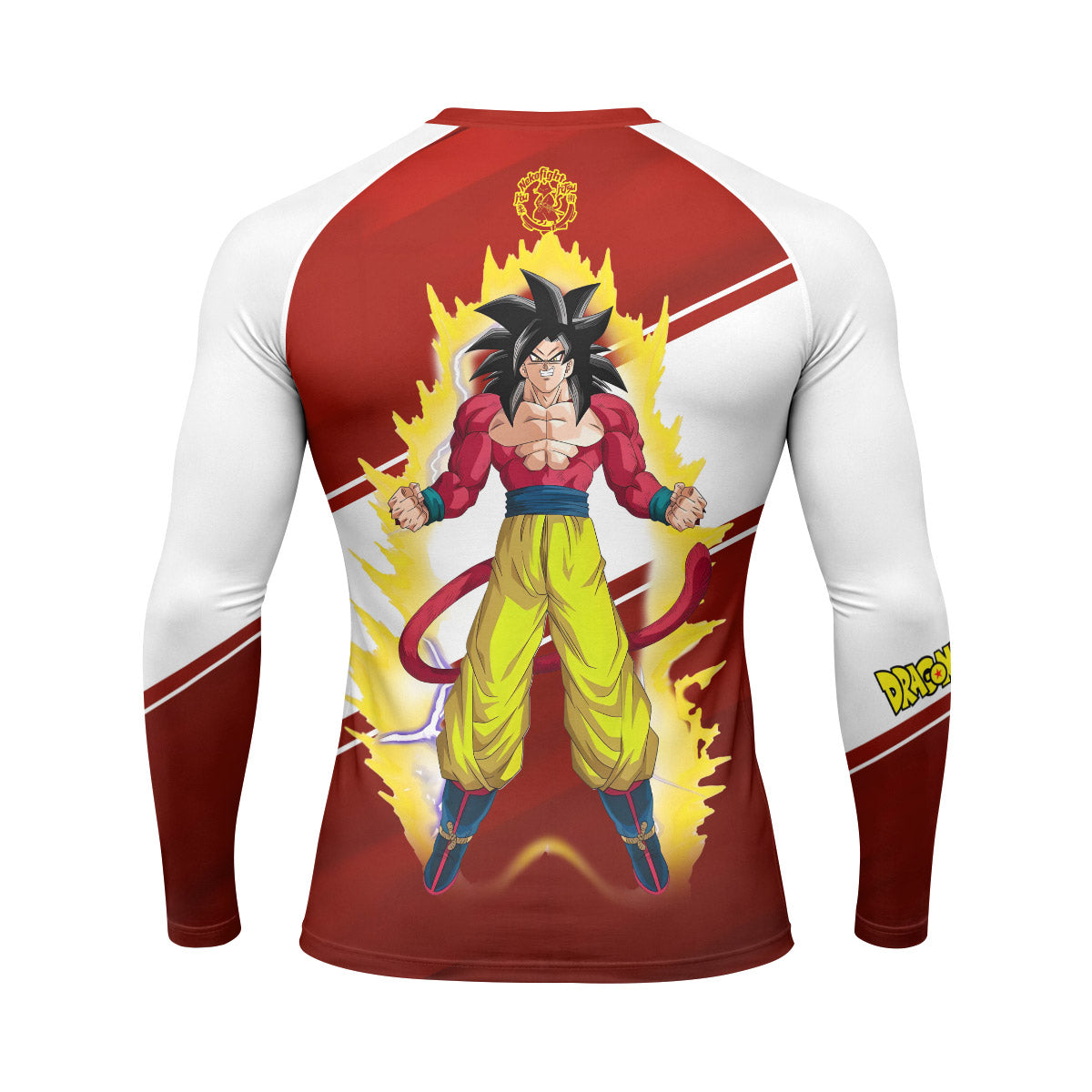  Dragon Ball Goku Super Saiyan 4 Rash Guard