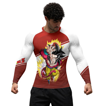  Dragon Ball Goku Super Saiyan 4 Rash Guard