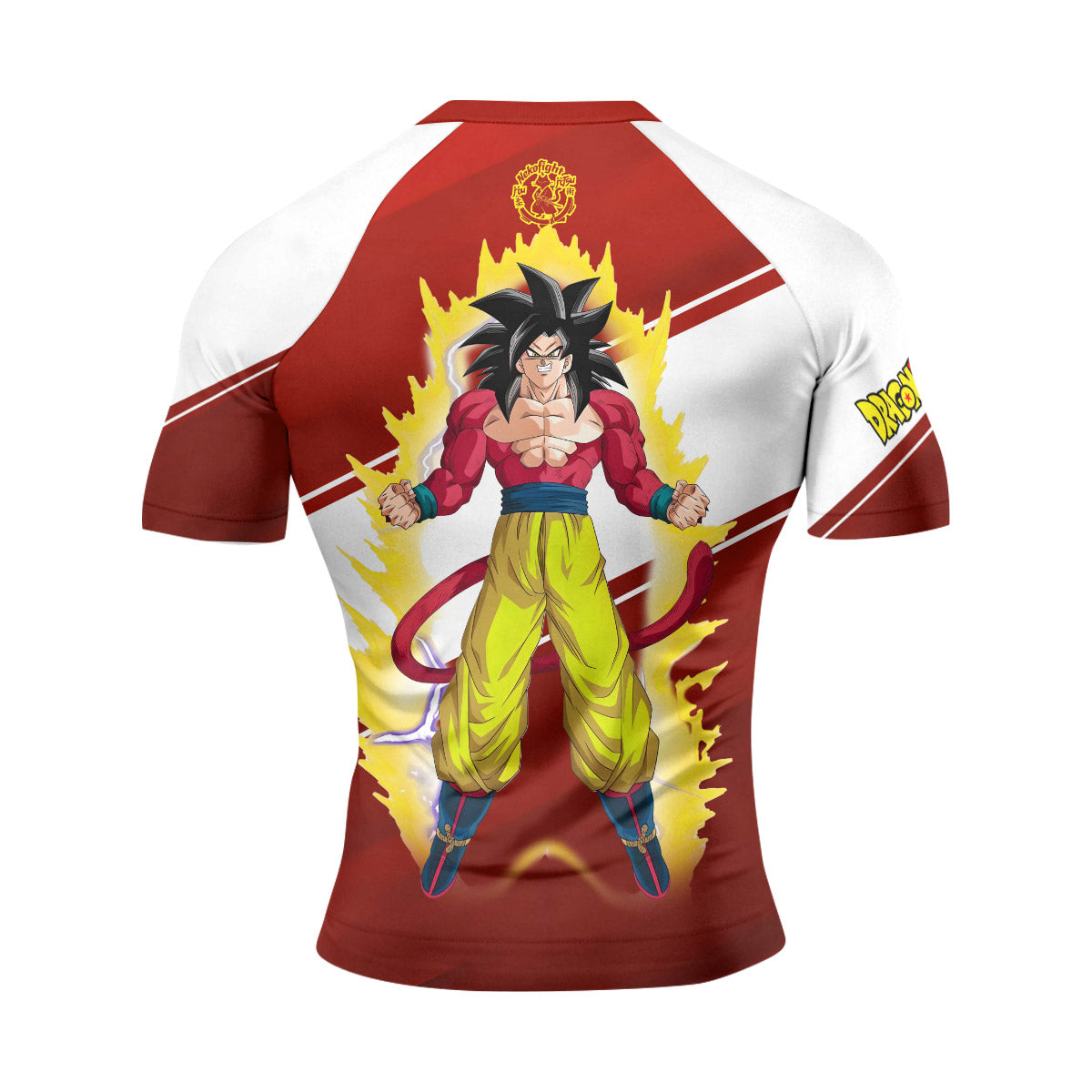  Dragon Ball Goku Super Saiyan 4 Rash Guard