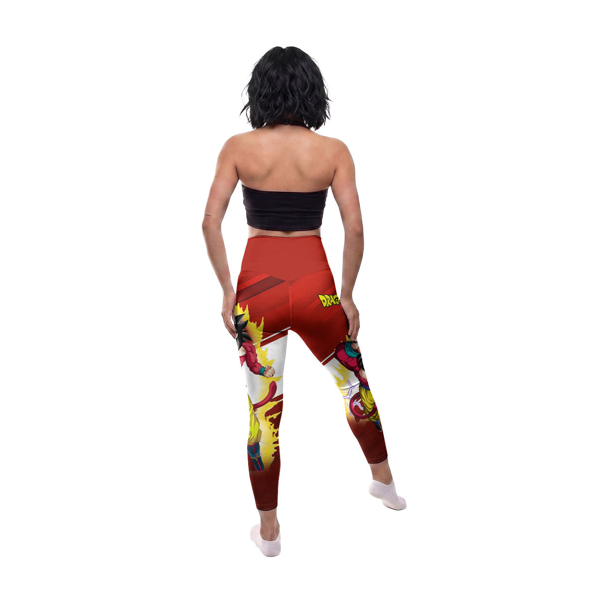  Dragon Ball Goku Super Saiyan 4 Women's Leggings