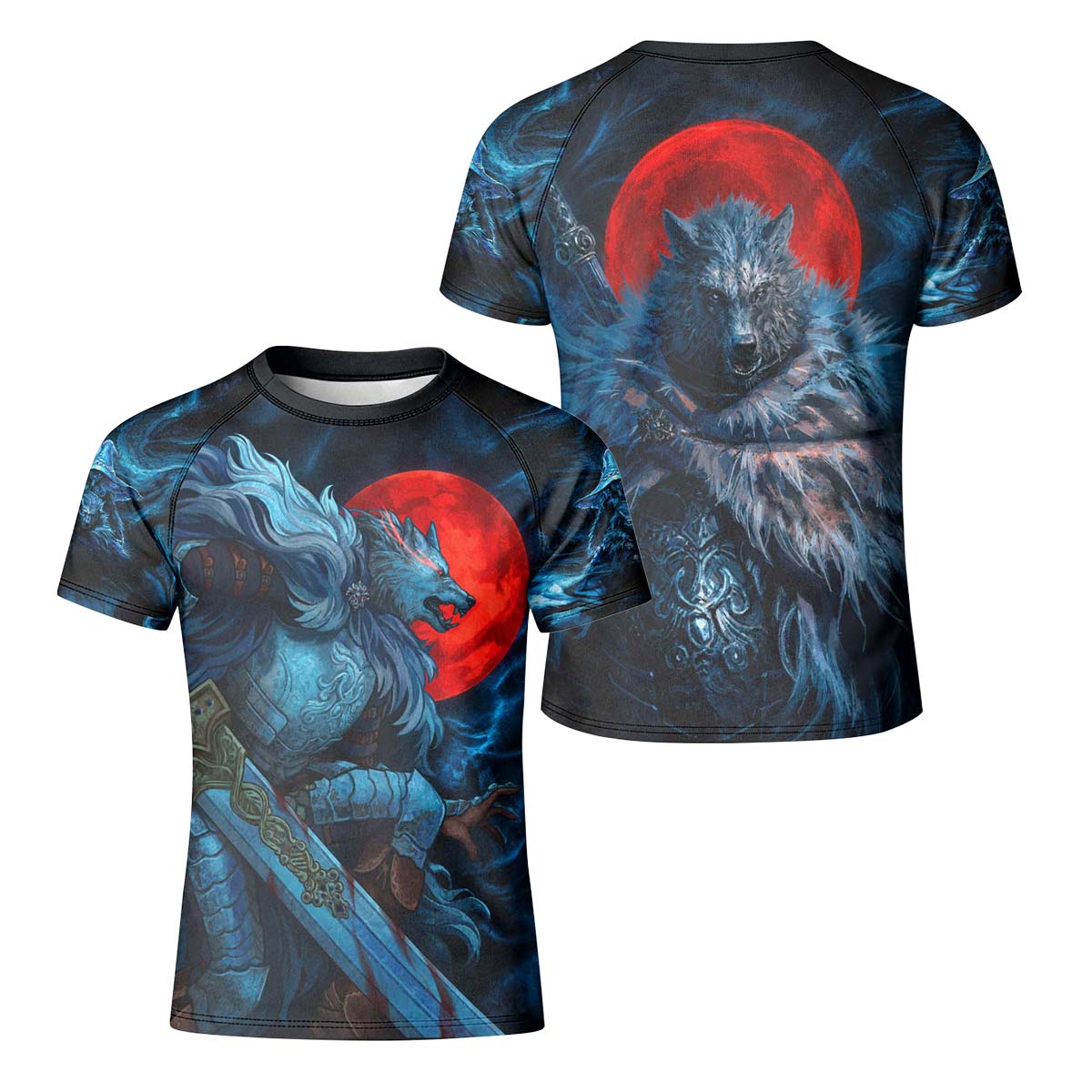  Elden Ring Blaidd Kid Rash Guard