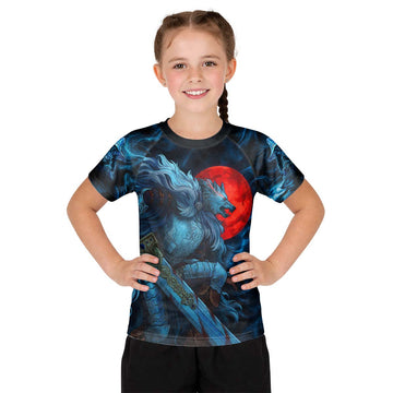  Elden Ring Blaidd Kid Rash Guard
