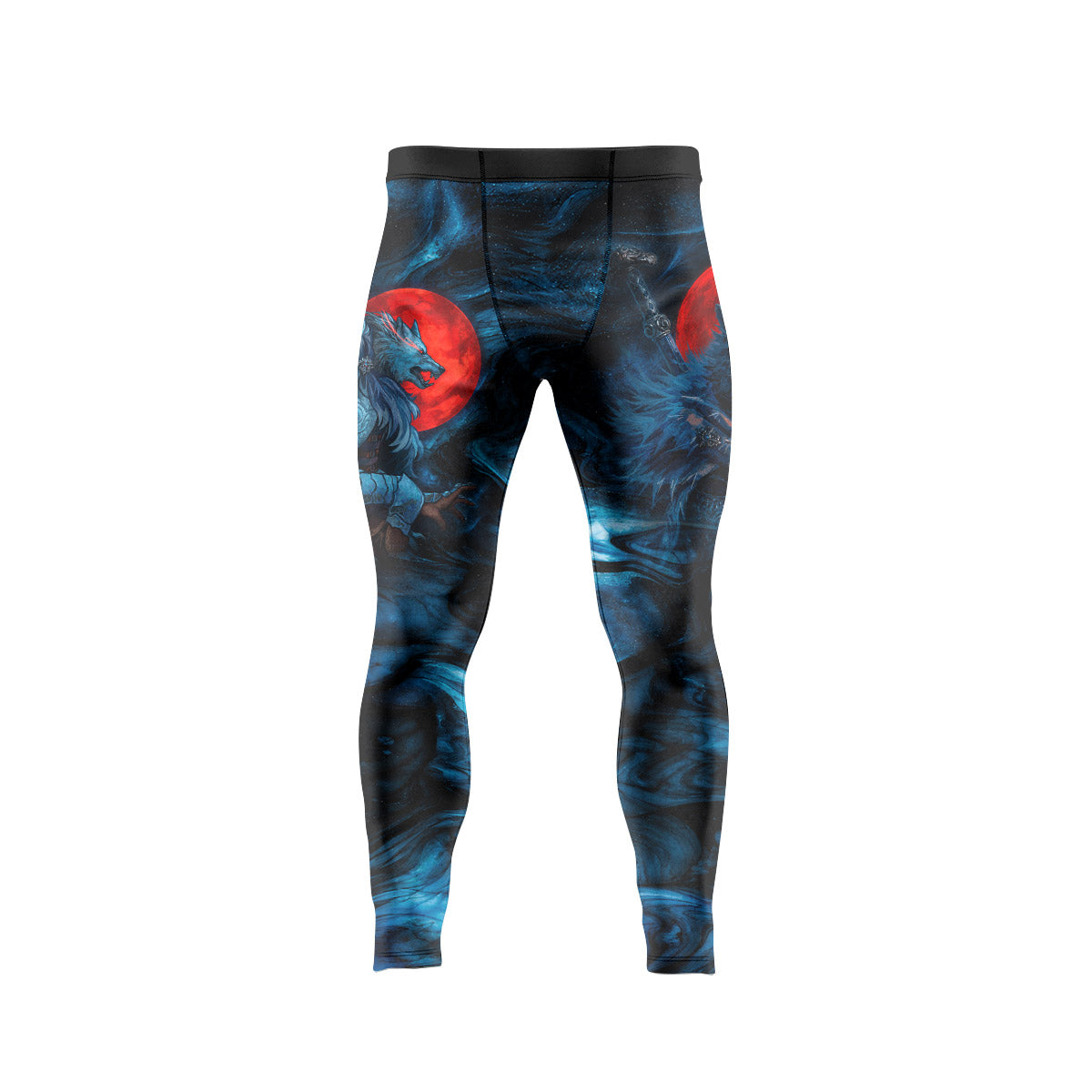  Elden Ring Blaidd Men's Compression Leggings