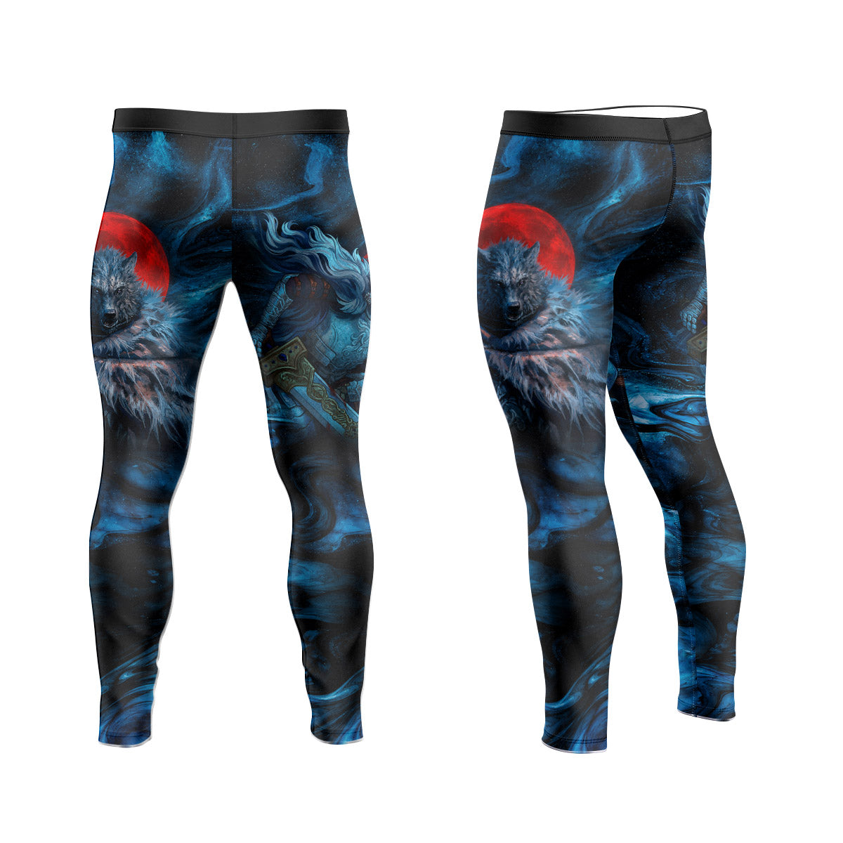 Elden Ring Blaidd Men's Compression Leggings