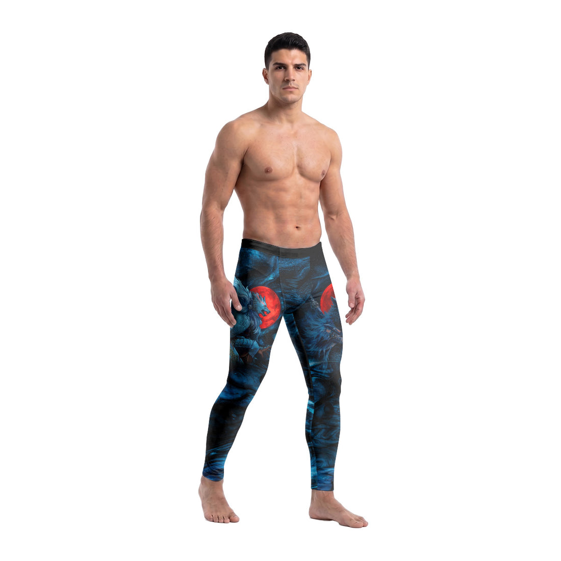  Elden Ring Blaidd Men's Compression Leggings