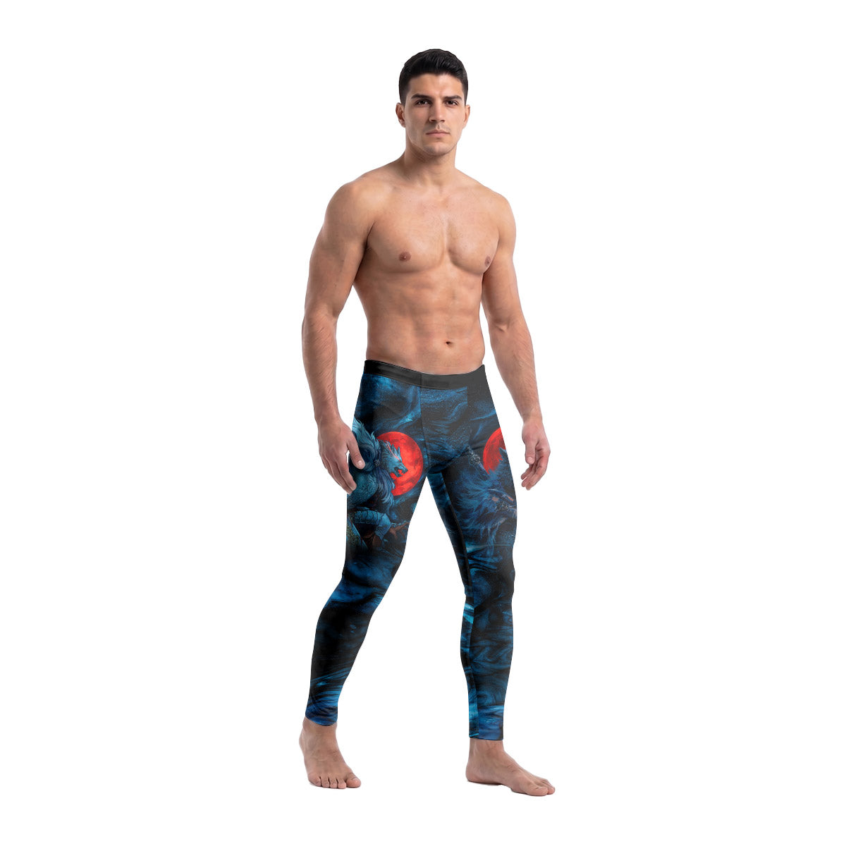  Elden Ring Blaidd Men's Compression Leggings