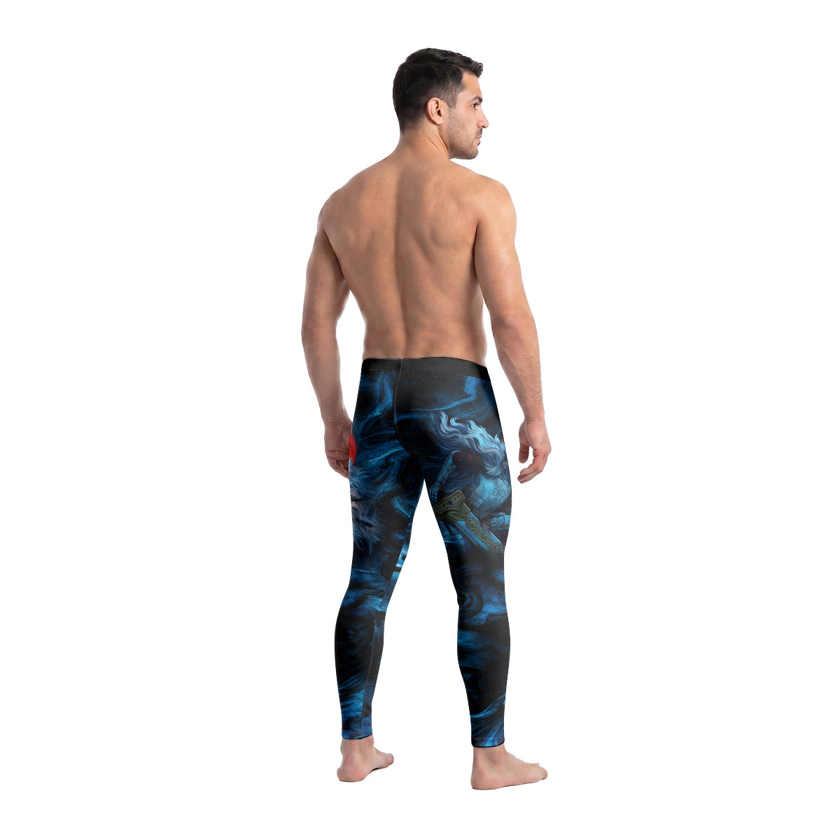  Elden Ring Blaidd Men's Compression Leggings