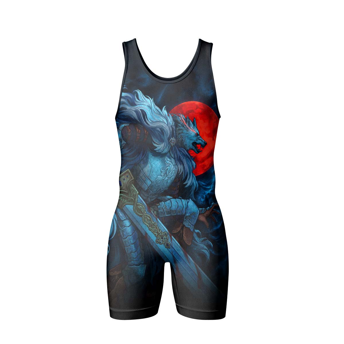  Elden Ring Blaidd Wrestling Singlet