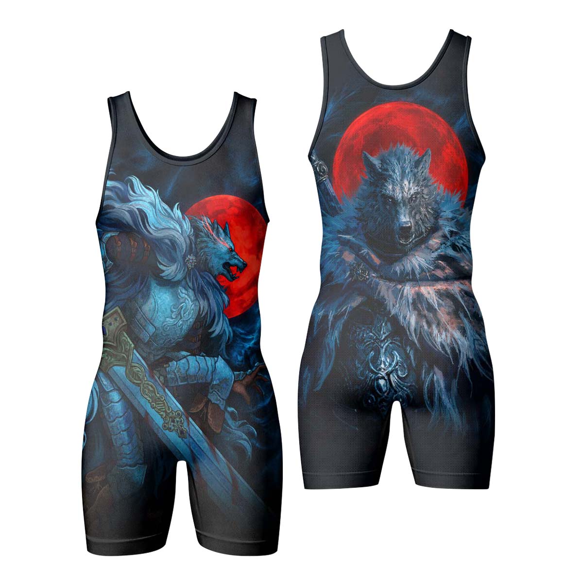  Elden Ring Blaidd Wrestling Singlet