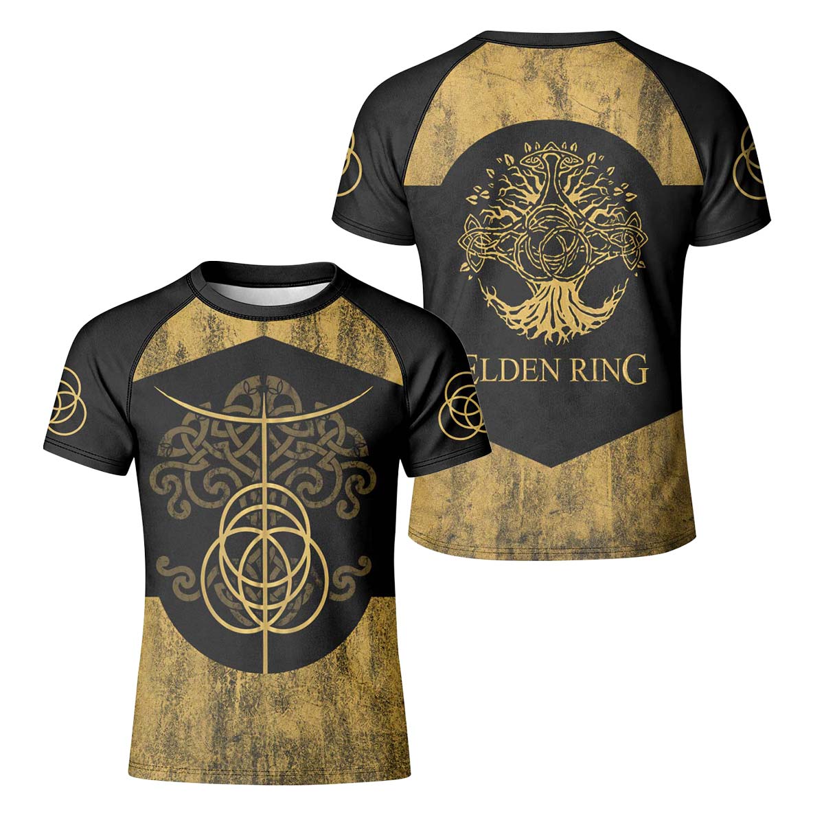  Elden Ring Erdtree Symbol Kid Rash Guard