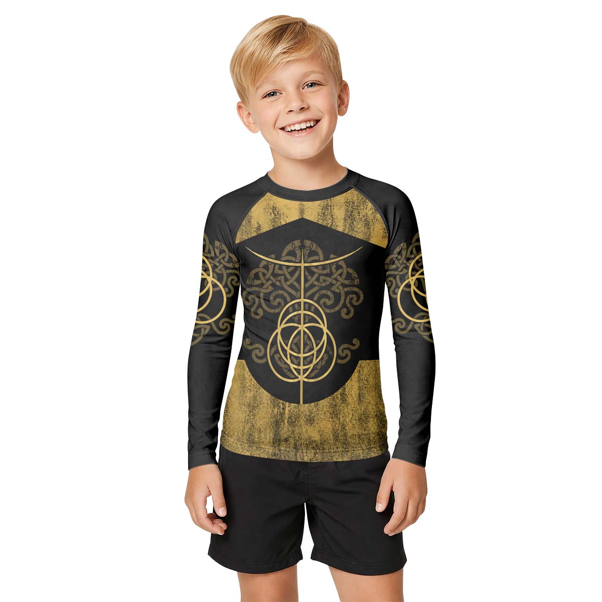 Elden Ring Erdtree Symbol Kid Rash Guard
