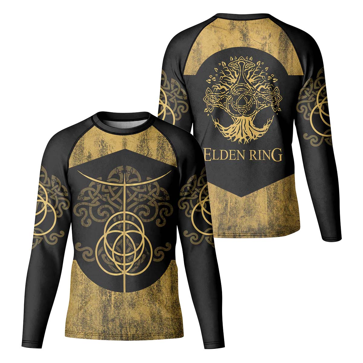 Elden Ring Erdtree Symbol Kid Rash Guard